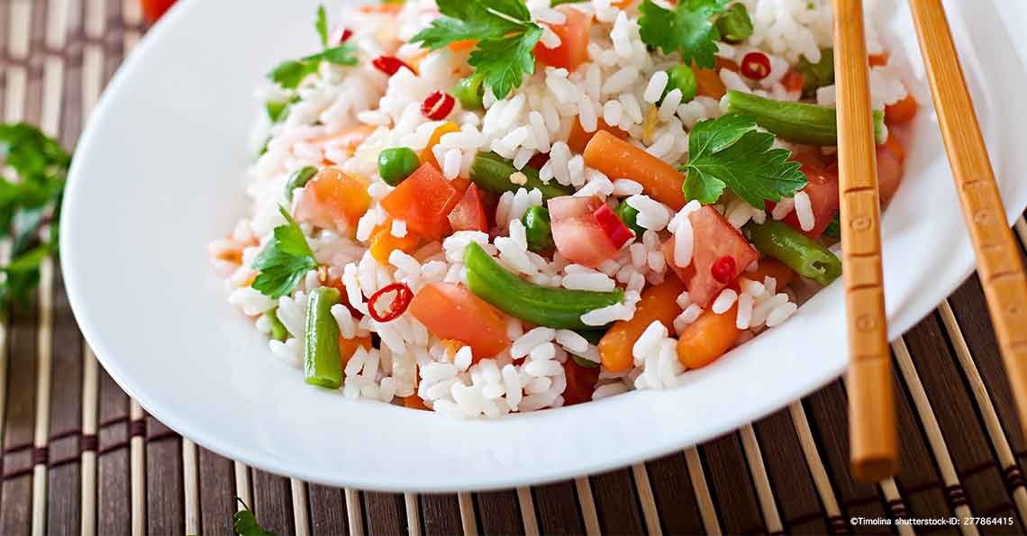 Bayerisches Kochbuch Japanischer Reissalat