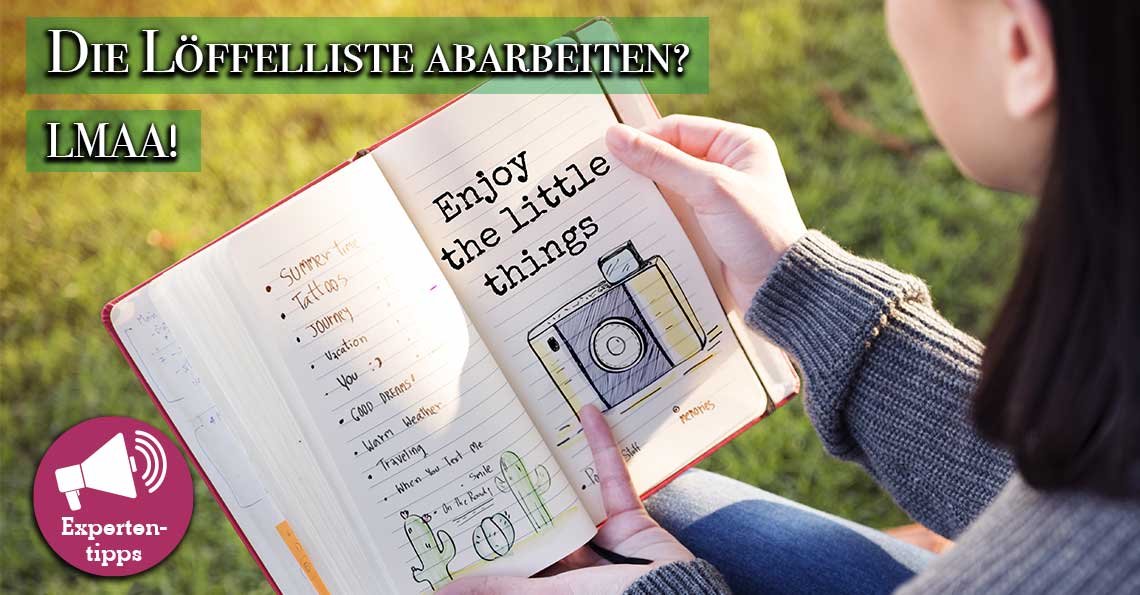 Bucket-List ist kein Pflichtprogramm