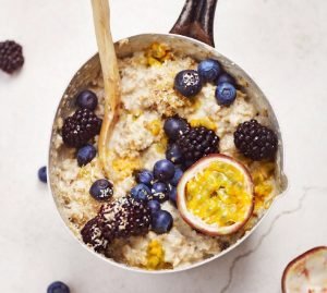 Rezept Exotischer Kokos Porridge Clean Eating