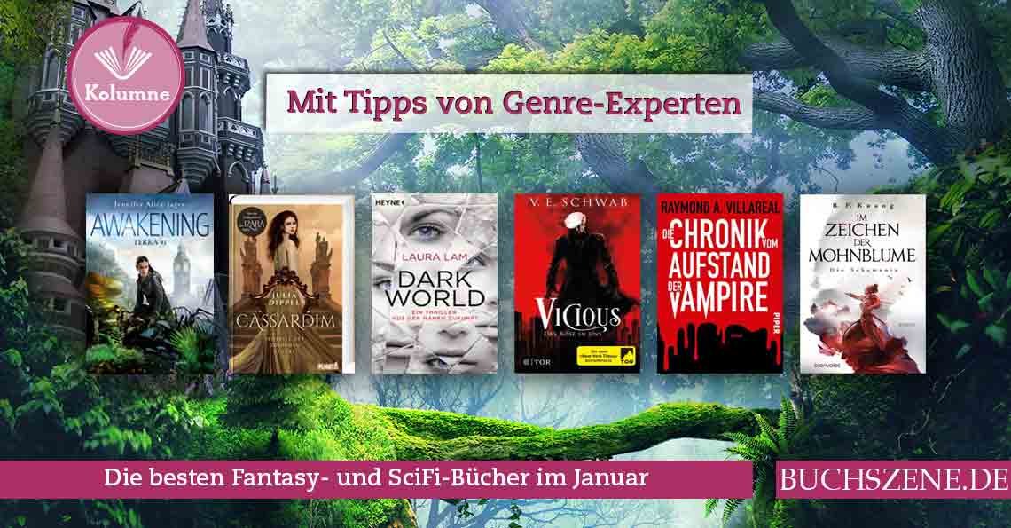 Fantasy und SciFi-Buchtipps im Januar 2020