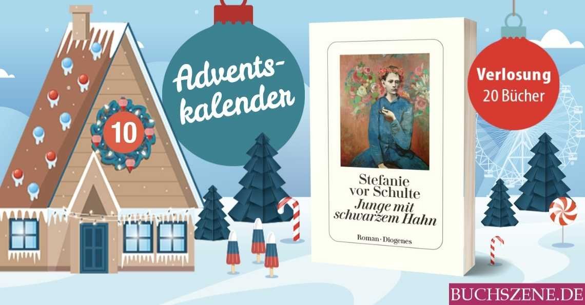 Junge mit schwarzem Hahn