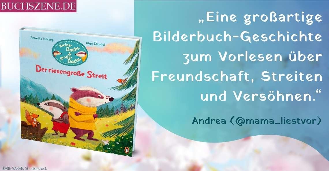 Kleiner Dachs, großer Dachs Kinderbuch-Tipp
