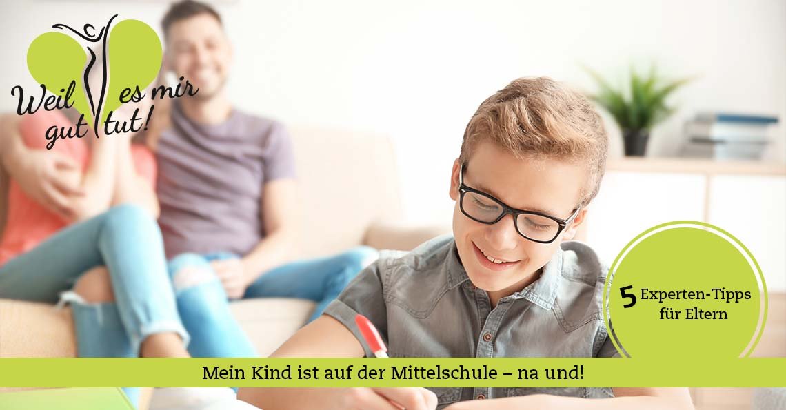 Mein Kind ist auf der Mittelschule
