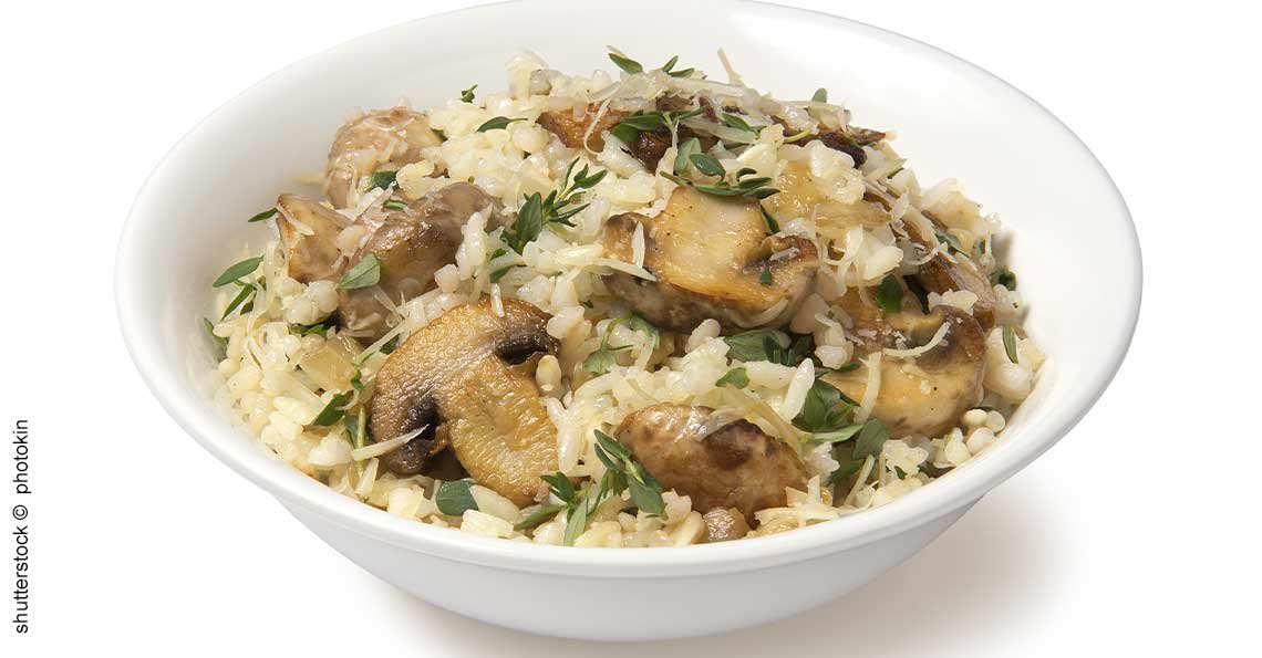 Rezept Pilzreis