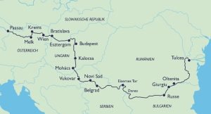 Plan Flusskreuz-Fahrt