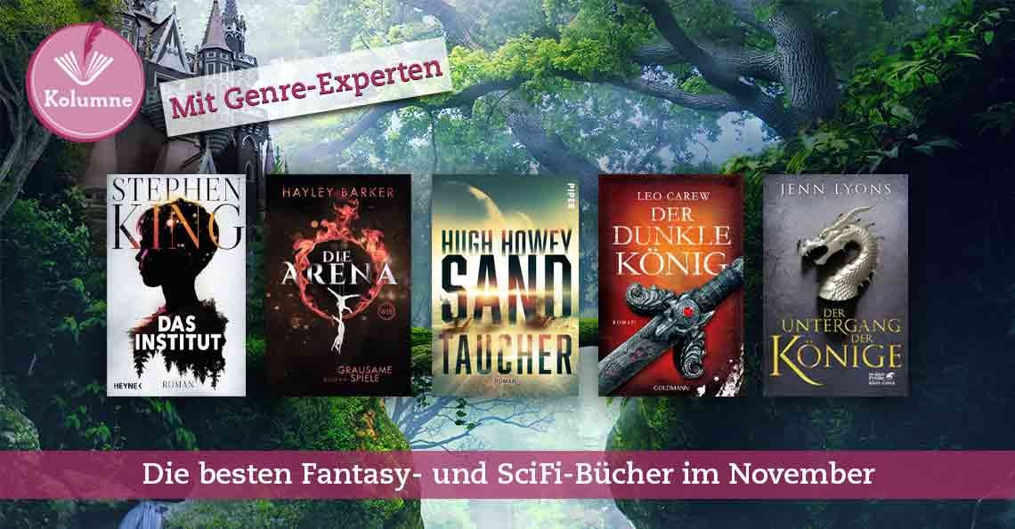 Science Fiction und Fantasy Buchtipps im November 2019
