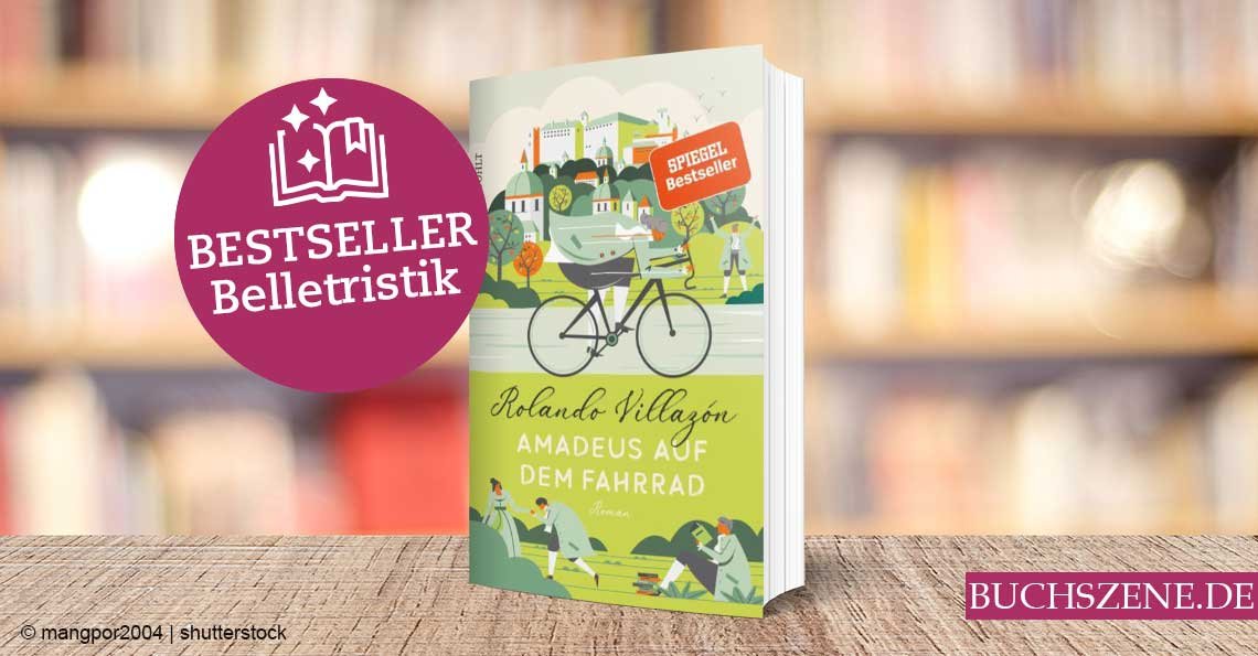 Titelbild Amadeus auf dem Fahrrad Bestseller