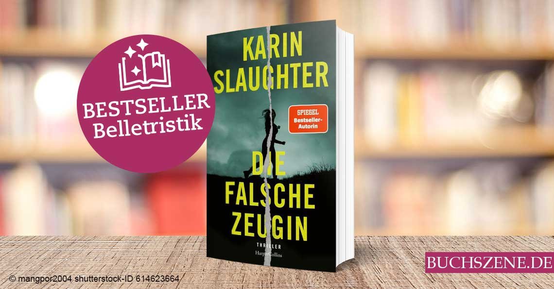 Titelbild Bestseller Belletristik Die falsche Zeugin