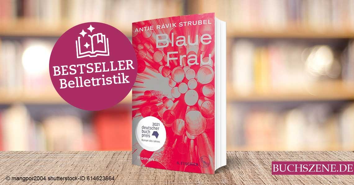 Titelbild Bestseller Belletristik Blaue Frau