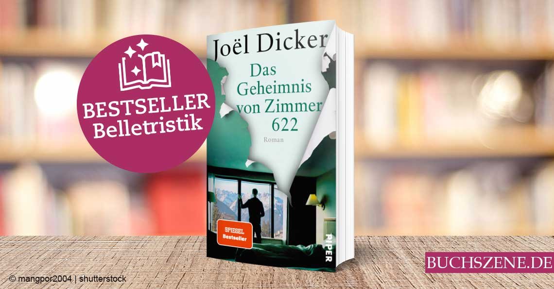 Titelbild Bestseller Belletristik Das Geheimnis von Zimmer 622
