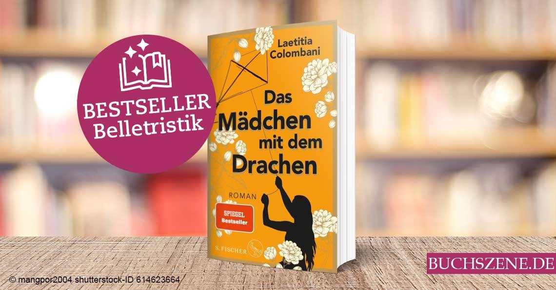 Titelbild Bestseller Belletristik Das Mädchen mit dem Drachen