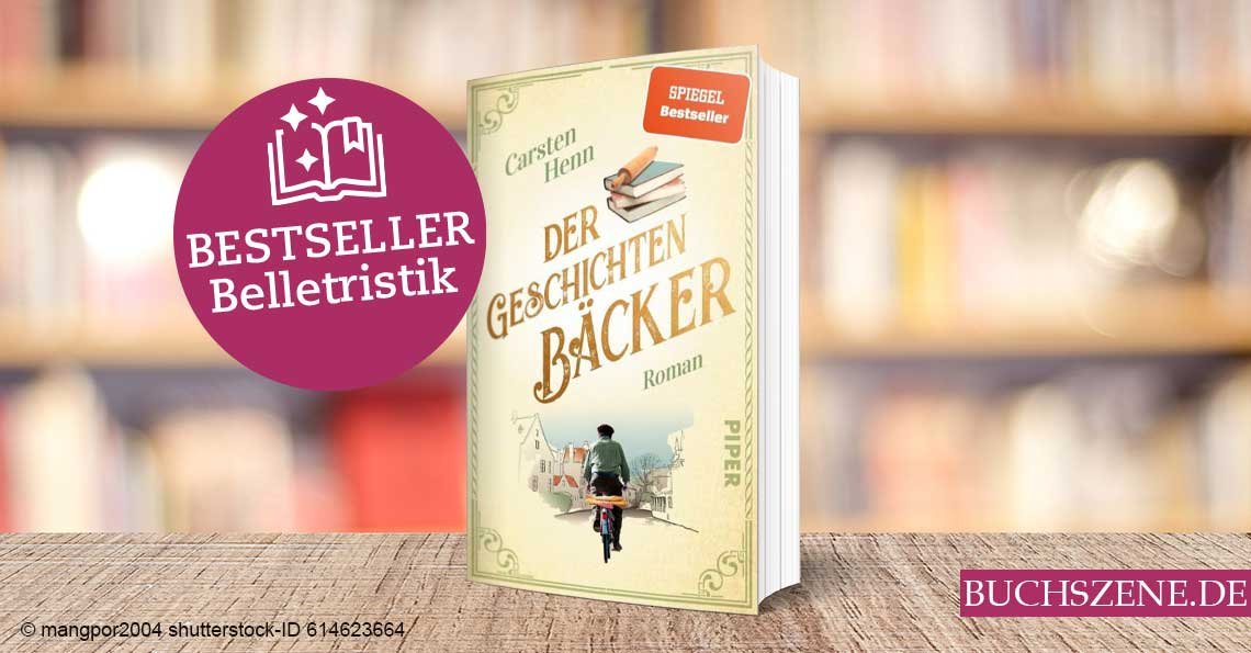 Titelbild Bestseller Belletristik Der Geschichtenbäcker