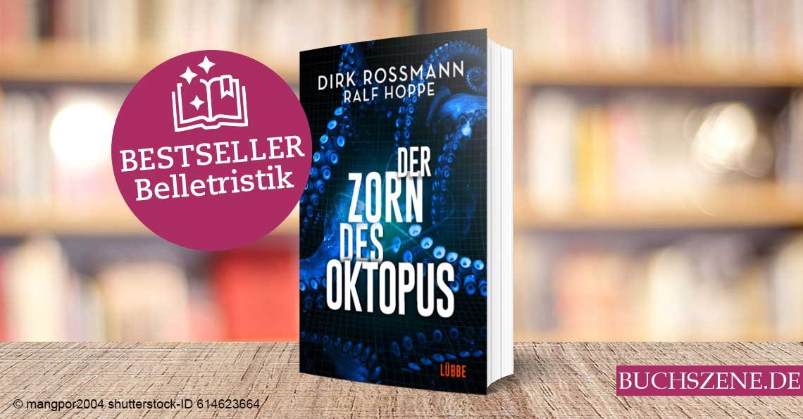 Titelbild Bestseller Belletristik Der Zorn des Oktopus