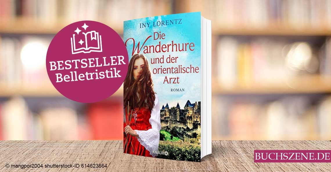 Titelbild Bestseller Belletristik Die Wanderhure und der orientalische Arzt