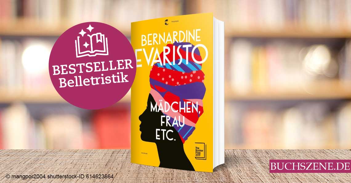 Titelbild Bestseller Belletristik Mädchen, Frau etc.