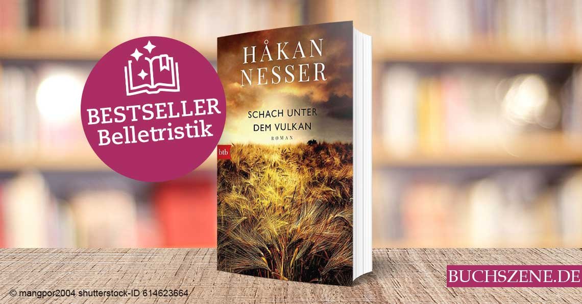Titelbild Bestseller Belletristik Schach unter dem Vulkan