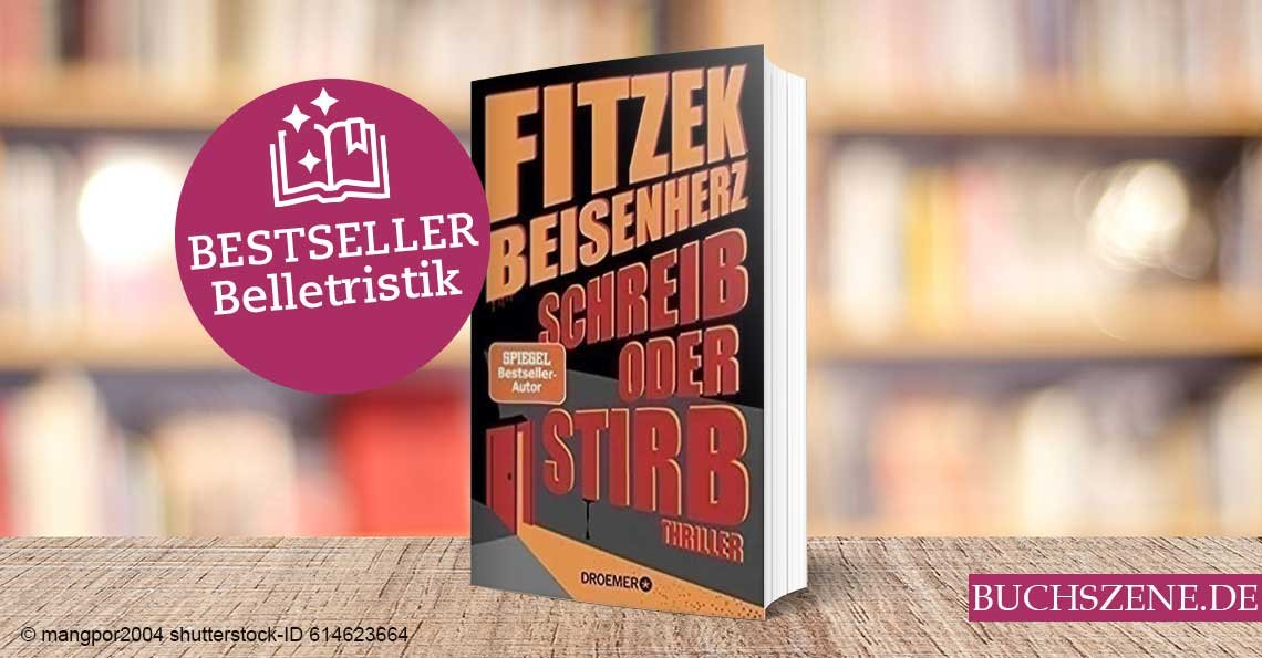 Titelbild Bestseller Belletristik Schreib oder Stirb