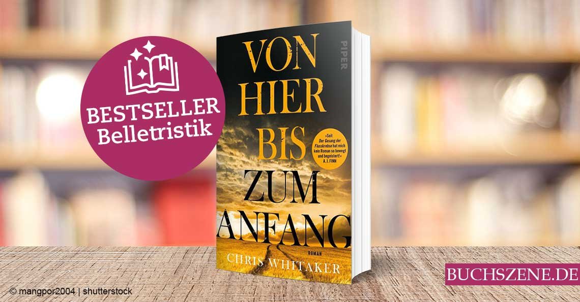 Titelbild Bestseller Belletristik Von hier bis zum Anfang