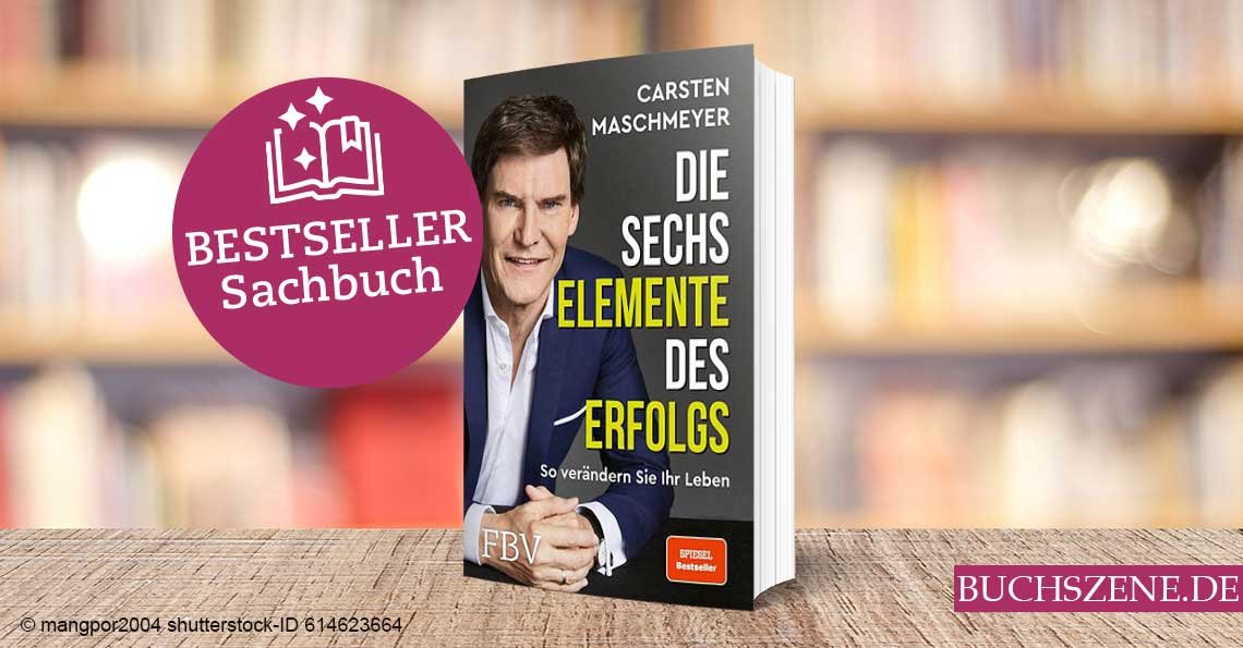 Titelbild Bestseller Sachbuch Die sechs Elemente des Erfolgs