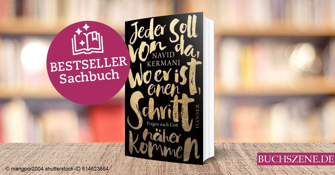Titelbild Bestseller Sachbuch Jeder soll von da, wo er ist einen Schritt näher kommen