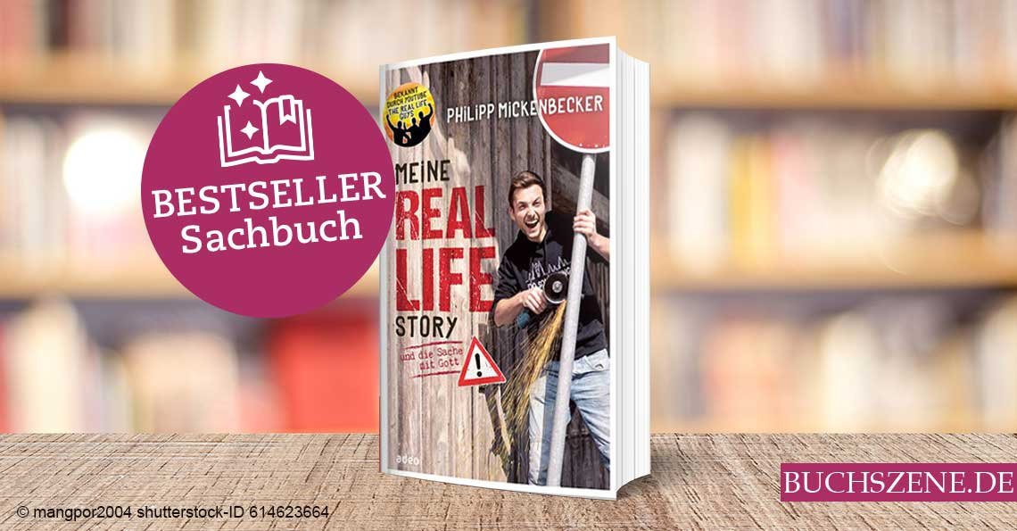 Titelbild Bestseller Sachbuch Meine Real Life Story