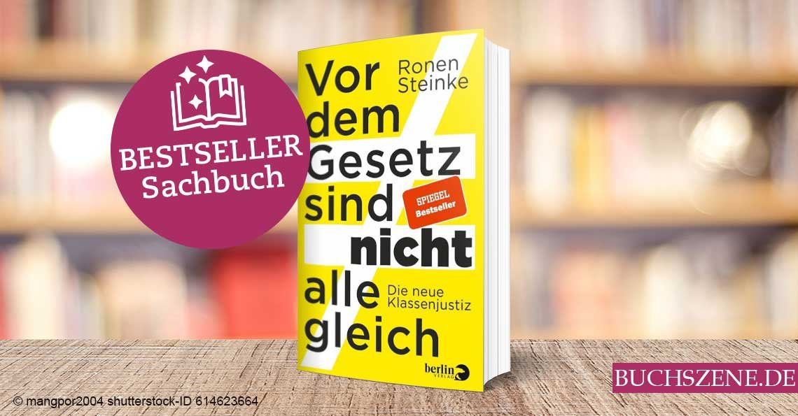 Titelbild Bestseller Sachbuch Vor dem Gesetz sind nicht alle gleich