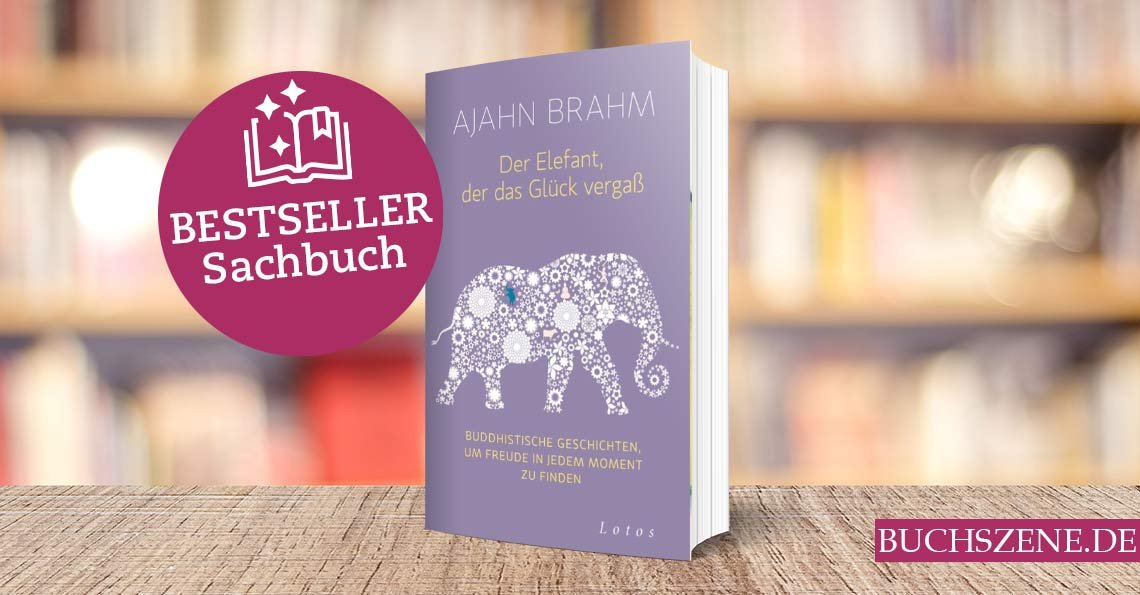 Titelbild Der Elefant, der das Glück vergaß Bestseller