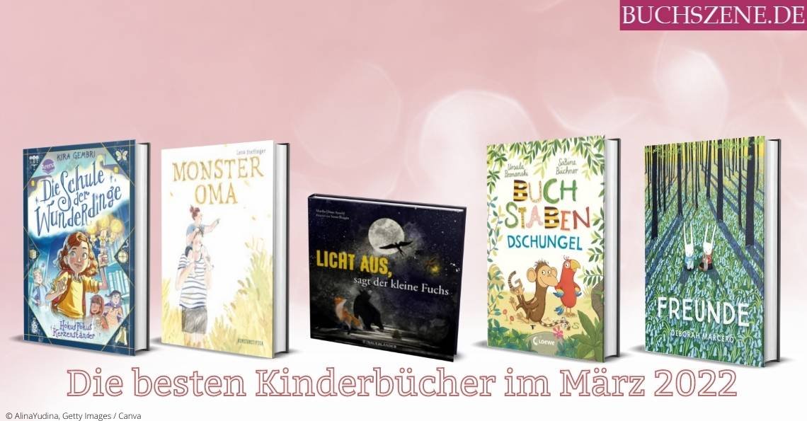 Titelbild Die besten Kinderbücher im März 2022