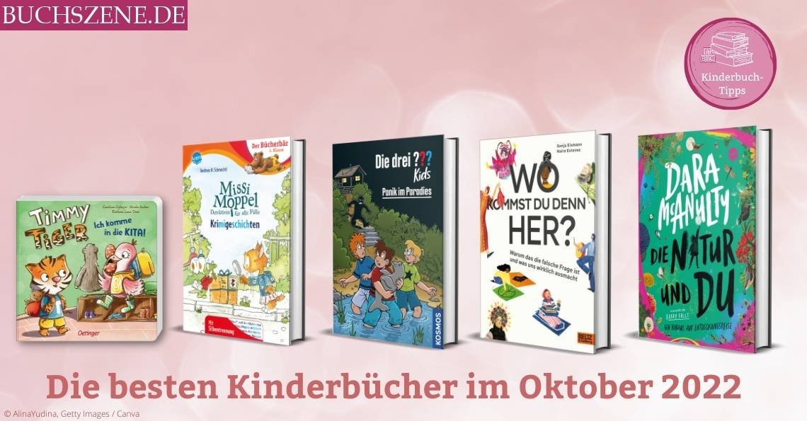 Titelbild Die die besten Kinderbücher im Oktober 2022