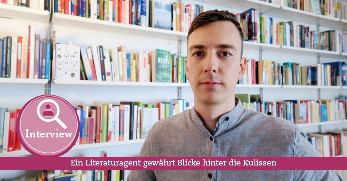 Titelbild Interview mit Literaturagent Thomas Schmidt
