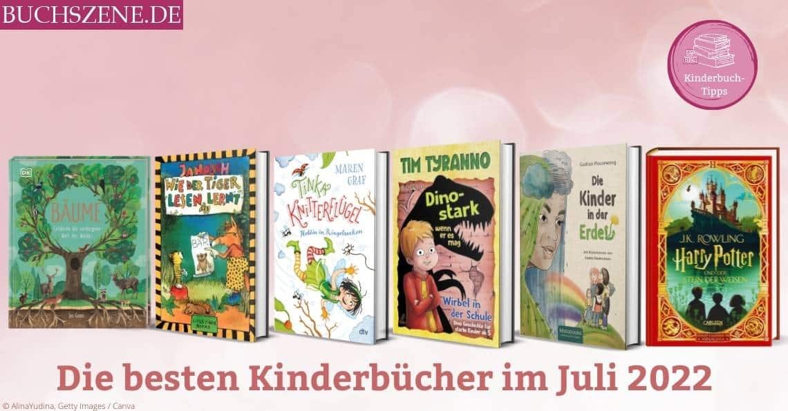 Titelbild Kinderbuchblog Juli 2022