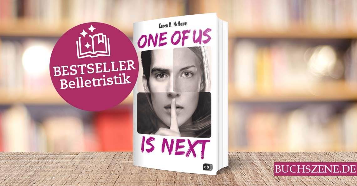 Titelbild one of us is next Bestseller