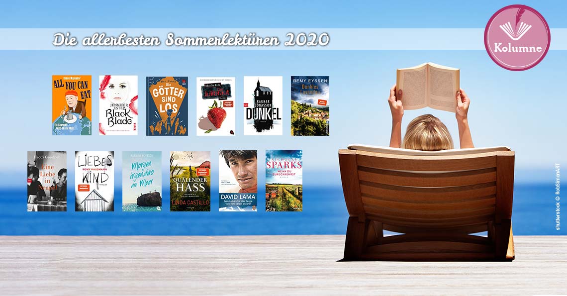 Titelbild Sommerromane 2020