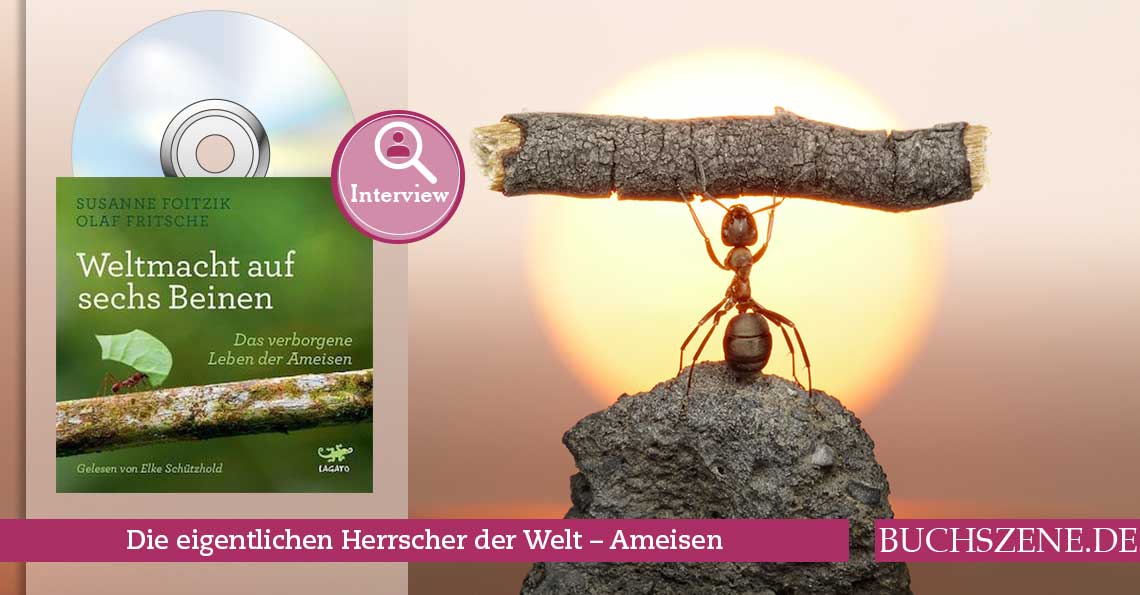 Titelbild Weltmacht auf sechs Beinen Hörbuch
