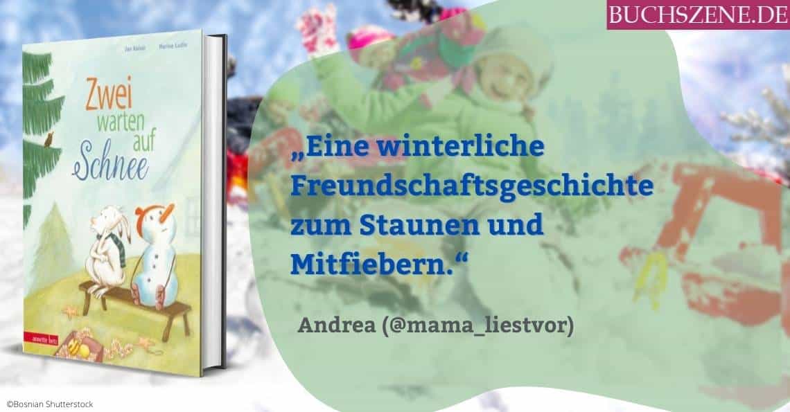 Zwei warten auf den Schnee Beitragsbild
