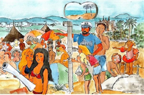 26/27 (Der Herr Nachbar…“) Familie Krause reist nach Mallorca