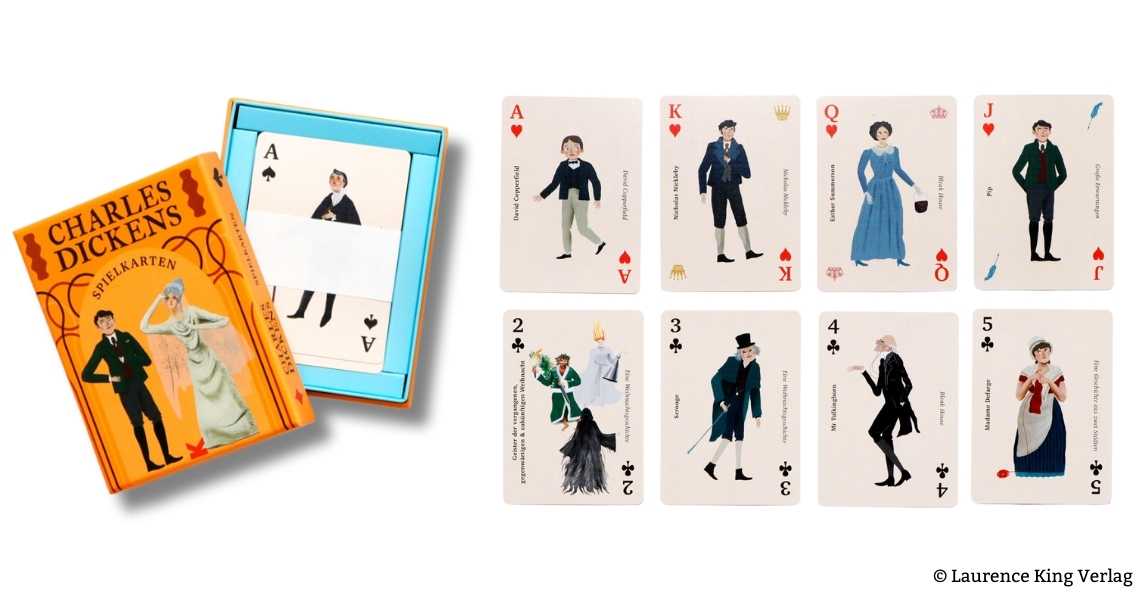 Charles Dickens Spielkarten