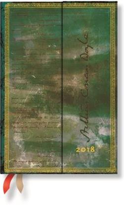 Cover von 2018 Conan Doyle, Sherlock Holmes Mini – 12-Monatskalender Tagesüberblick
